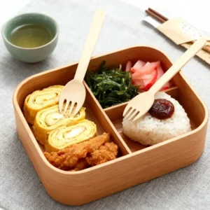 105mm & 160mm Biodegradable Wooden Forks & Spoons - Eco-Friendly Cutlery Set